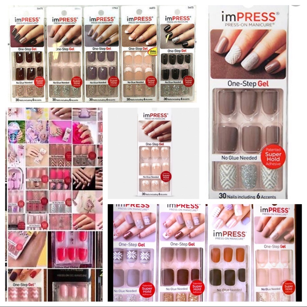 imPRESS Kiss Broadway Nails"Set of 10" Mix Press on nails
